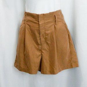 A New Day Tan High Waisted Shorts Size 2